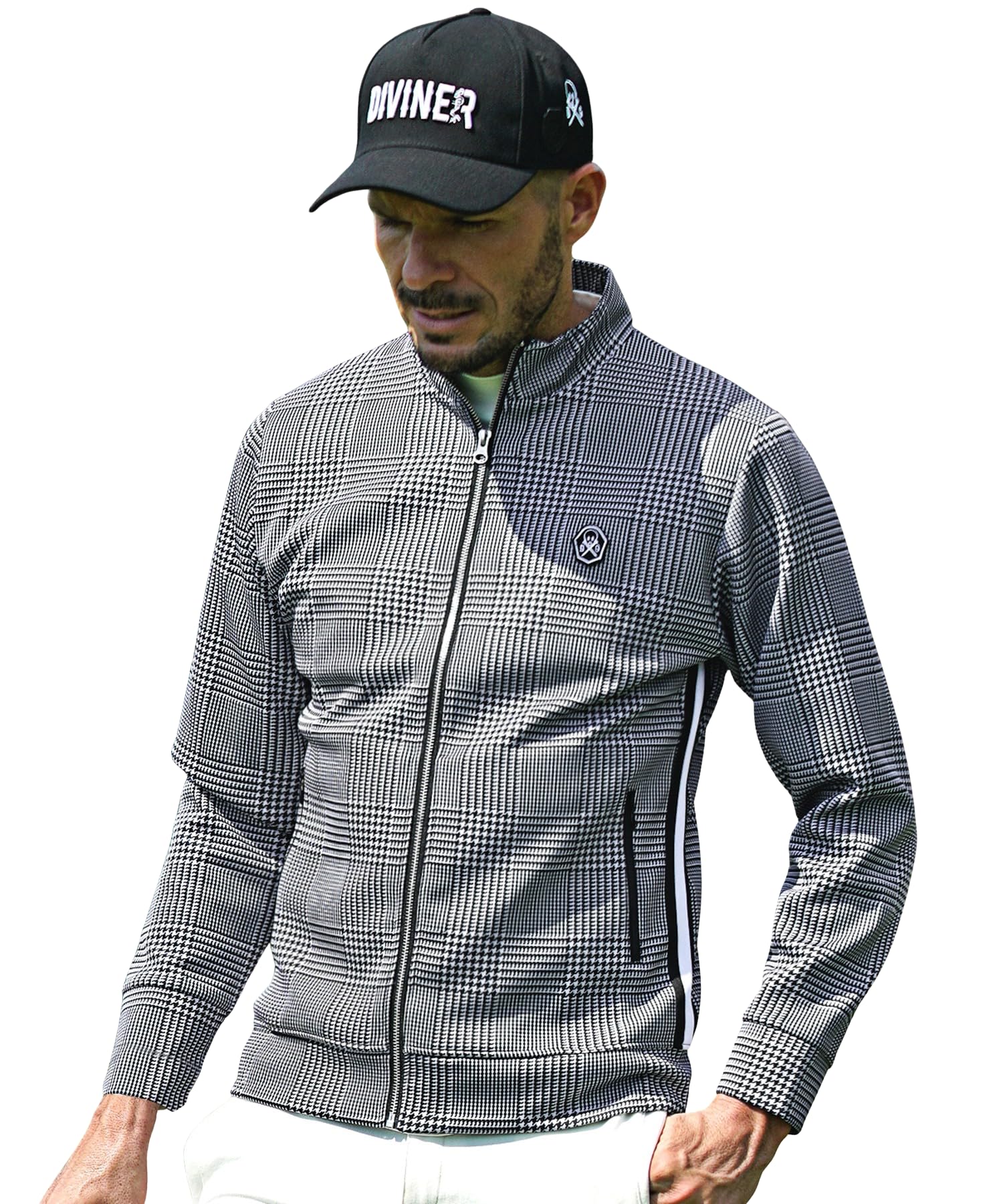 Amazon | [DIVINER GOLF] ゴルフウェア メンズ 長袖 秋冬 スタンド